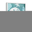 Siluetas De Fondos Marinos I - June Erica Vess | Cuadro decorativo de Canvas Lab