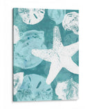 Siluetas De Fondos Marinos Ii - June Erica Vess | Cuadro decorativo de Canvas Lab