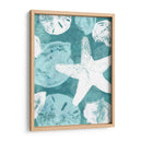 Siluetas De Fondos Marinos Ii - June Erica Vess | Cuadro decorativo de Canvas Lab