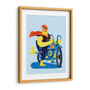 Águila motociclista - Najesi | Cuadro decorativo de Canvas Lab