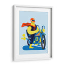 Águila motociclista - Najesi | Cuadro decorativo de Canvas Lab