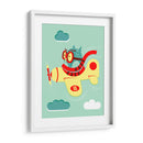 El búho aviador - Najesi | Cuadro decorativo de Canvas Lab