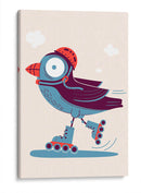 El frailecillo en patines - Najesi | Cuadro decorativo de Canvas Lab