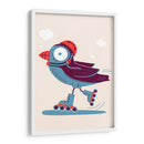 El frailecillo en patines - Najesi | Cuadro decorativo de Canvas Lab