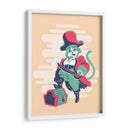 El gato corsario - Najesi | Cuadro decorativo de Canvas Lab