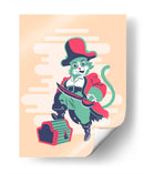 El gato corsario - Najesi | Cuadro decorativo de Canvas Lab