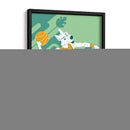 El lobo baloncestista - Najesi | Cuadro decorativo de Canvas Lab