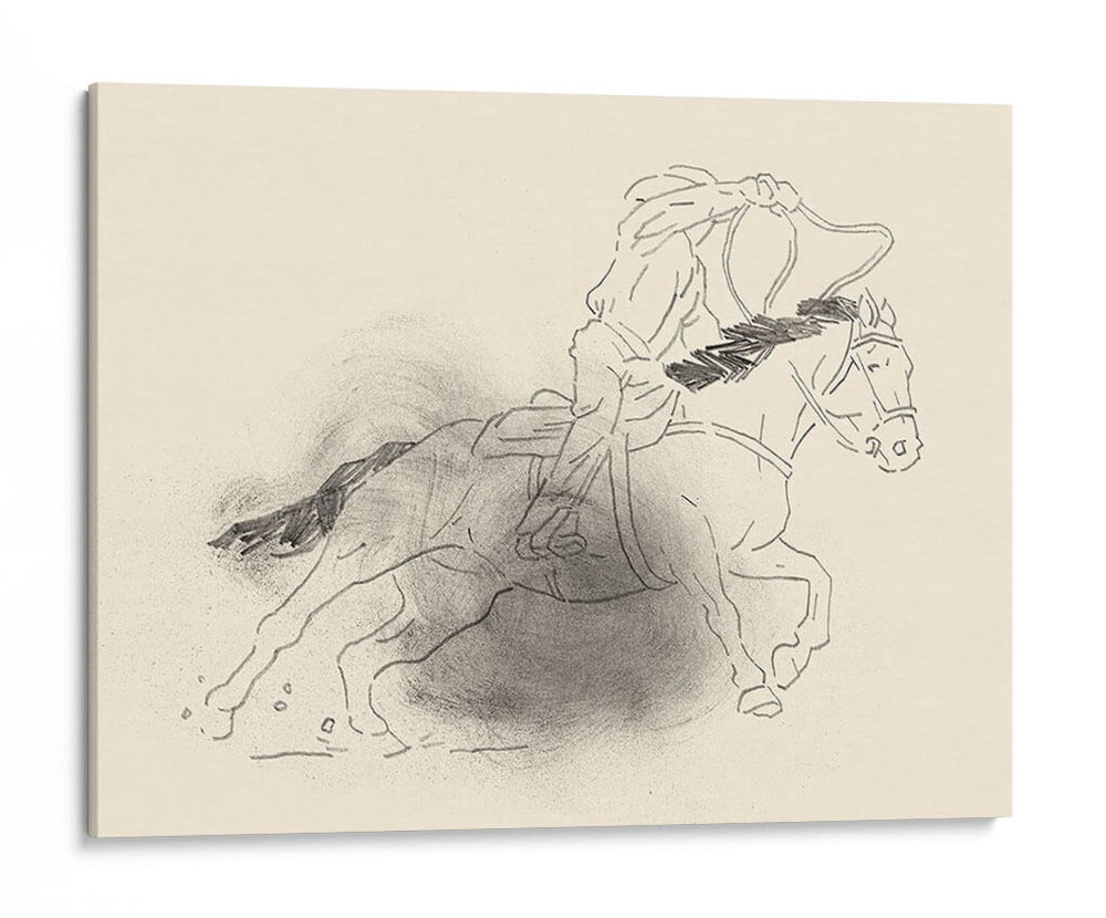 Lecciones De Roping I - W. Rutledge | Cuadro decorativo de Canvas Lab
