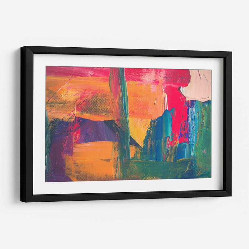 Brochazos a color | Cuadro decorativo de Canvas Lab