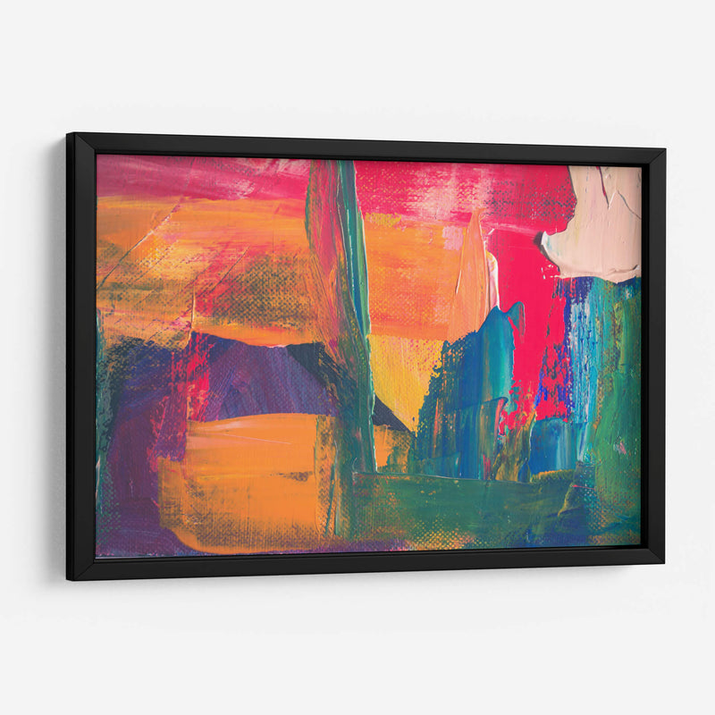 Brochazos a color | Cuadro decorativo de Canvas Lab