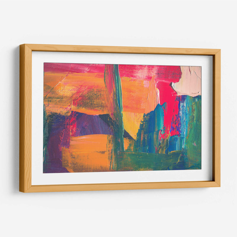 Brochazos a color | Cuadro decorativo de Canvas Lab