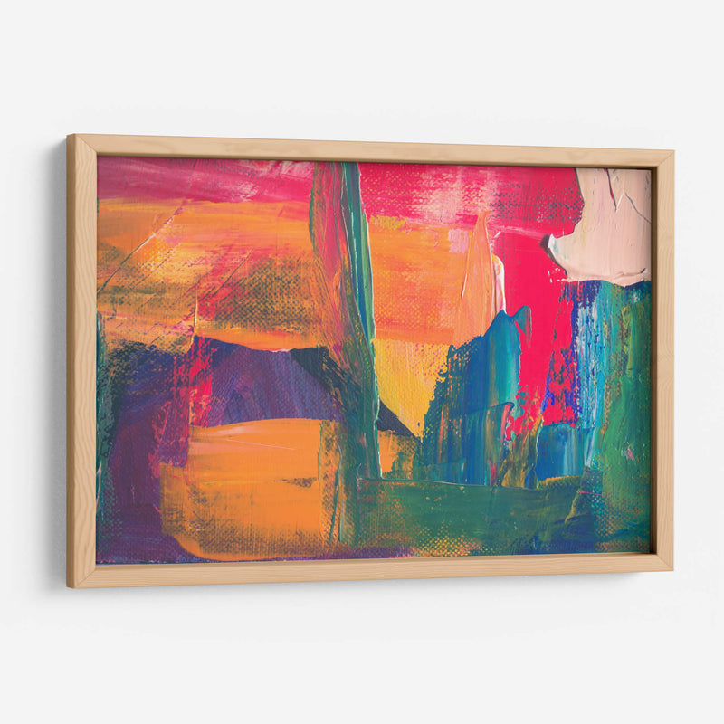 Brochazos a color | Cuadro decorativo de Canvas Lab