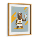 El oso tenista - Najesi | Cuadro decorativo de Canvas Lab