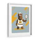 El oso tenista - Najesi | Cuadro decorativo de Canvas Lab