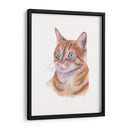Naranja Gato Ii - Melissa Wang | Cuadro decorativo de Canvas Lab