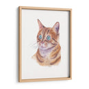 Naranja Gato Ii - Melissa Wang | Cuadro decorativo de Canvas Lab