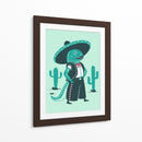 Iguana ranchera - Najesi | Cuadro decorativo de Canvas Lab