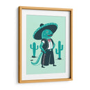 Iguana ranchera - Najesi | Cuadro decorativo de Canvas Lab