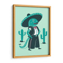 Iguana ranchera - Najesi | Cuadro decorativo de Canvas Lab