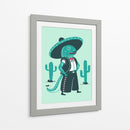 Iguana ranchera - Najesi | Cuadro decorativo de Canvas Lab