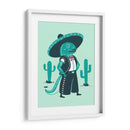 Iguana ranchera - Najesi | Cuadro decorativo de Canvas Lab