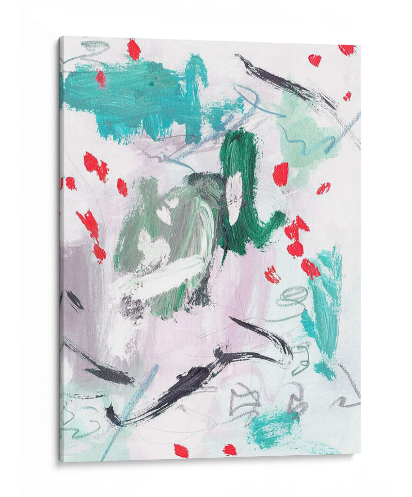 Rouge Splash Iii - Melissa Wang | Cuadro decorativo de Canvas Lab