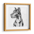 Gran Retrato De Dane I - Melissa Wang | Cuadro decorativo de Canvas Lab