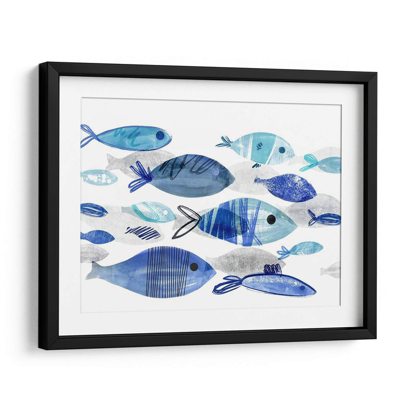 Desfile De Peces I - Jacob Green | Cuadro decorativo de Canvas Lab