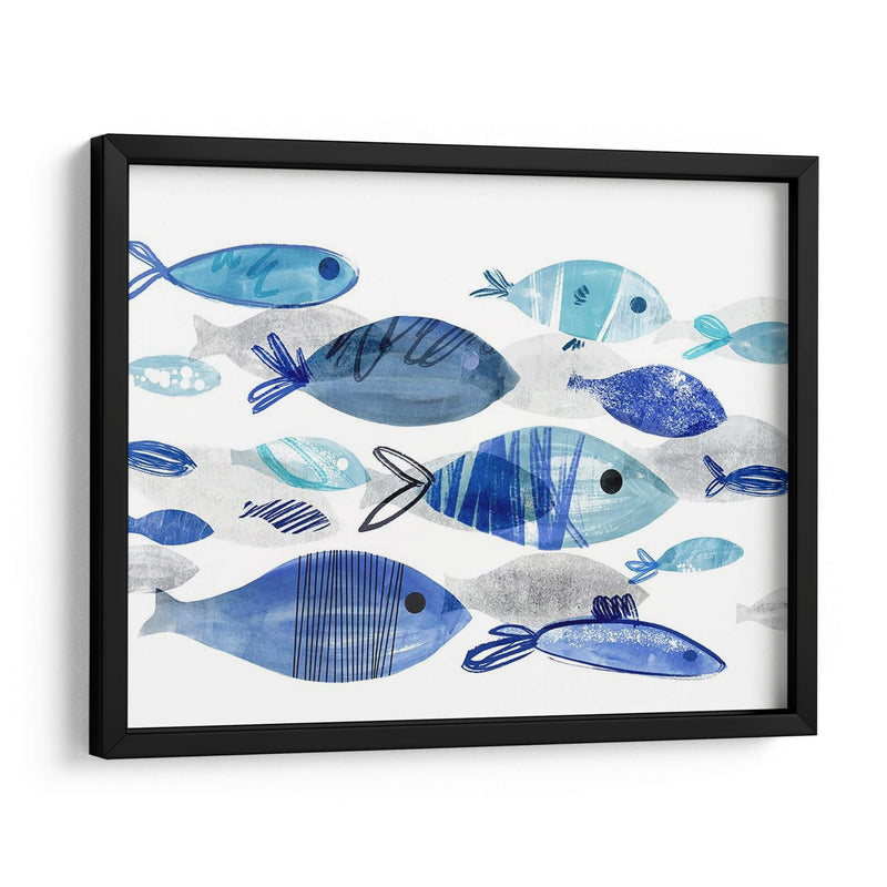 Desfile De Peces I - Jacob Green | Cuadro decorativo de Canvas Lab