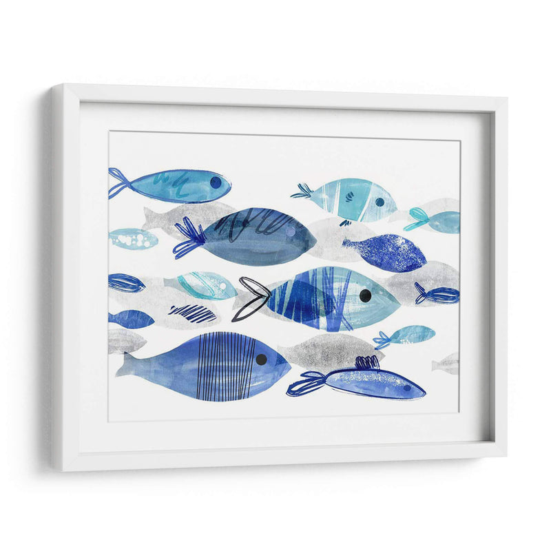 Desfile De Peces I - Jacob Green | Cuadro decorativo de Canvas Lab