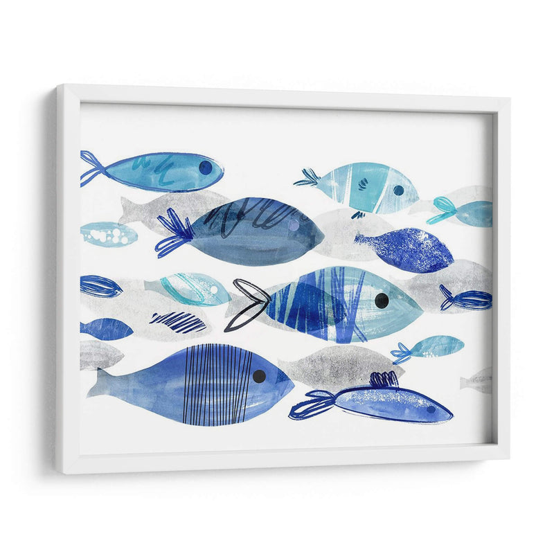 Desfile De Peces I - Jacob Green | Cuadro decorativo de Canvas Lab