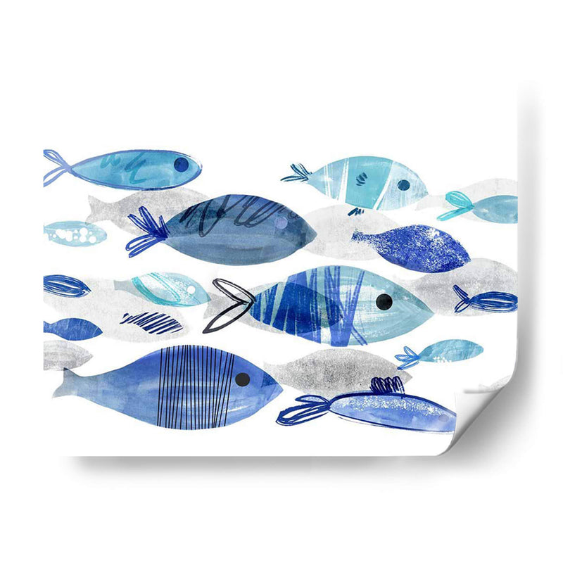 Desfile De Peces I - Jacob Green | Cuadro decorativo de Canvas Lab