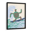 La tortuga surfista - Najesi | Cuadro decorativo de Canvas Lab
