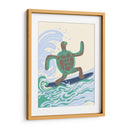 La tortuga surfista - Najesi | Cuadro decorativo de Canvas Lab