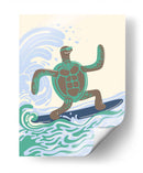 La tortuga surfista - Najesi | Cuadro decorativo de Canvas Lab