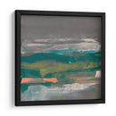 Esmeralda Y Coral Glimpse Ii - Jennifer Goldberger | Cuadro decorativo de Canvas Lab