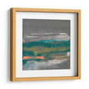 Esmeralda Y Coral Glimpse Ii - Jennifer Goldberger | Cuadro decorativo de Canvas Lab