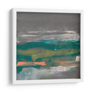 Esmeralda Y Coral Glimpse Ii - Jennifer Goldberger | Cuadro decorativo de Canvas Lab