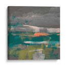 Emeralda Y Coral Glimpse Iii - Jennifer Goldberger | Cuadro decorativo de Canvas Lab