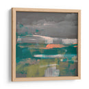 Emeralda Y Coral Glimpse Iii - Jennifer Goldberger | Cuadro decorativo de Canvas Lab