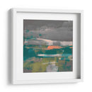 Emeralda Y Coral Glimpse Iii - Jennifer Goldberger | Cuadro decorativo de Canvas Lab