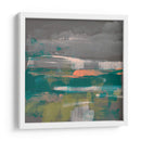 Emeralda Y Coral Glimpse Iii - Jennifer Goldberger | Cuadro decorativo de Canvas Lab