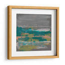 Esmeralda Y Coral Glimpse Iv - Jennifer Goldberger | Cuadro decorativo de Canvas Lab