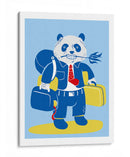 Panda viajero - Najesi | Cuadro decorativo de Canvas Lab