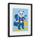 Panda viajero - Najesi | Cuadro decorativo de Canvas Lab