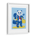 Panda viajero - Najesi | Cuadro decorativo de Canvas Lab