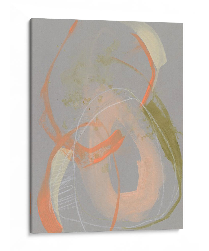 Bucles Pastel I - Jennifer Goldberger | Cuadro decorativo de Canvas Lab