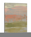 Coral Y Striations Olive Ii - Jennifer Goldberger | Cuadro decorativo de Canvas Lab