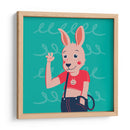 HOLA, NIÑO, DICE EL CONEJO - Najesi | Cuadro decorativo de Canvas Lab