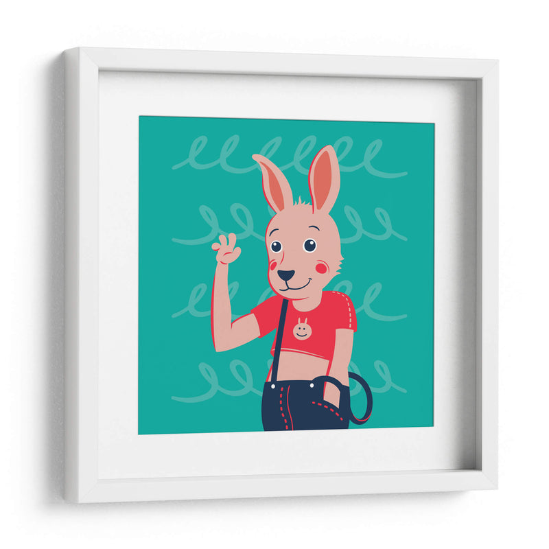 HOLA, NIÑO, DICE EL CONEJO - Najesi | Cuadro decorativo de Canvas Lab